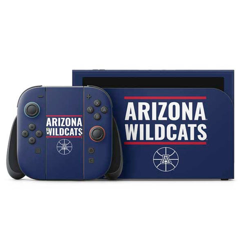 University of Arizona Wildcats Basketball Mark Nintendo Skins