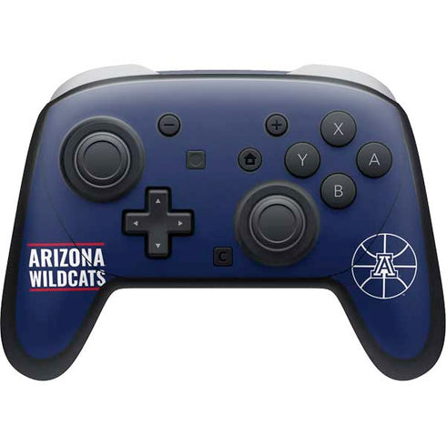 University of Arizona Wildcats Basketball Mark Nintendo Switch 2 (2025) Pro Controller Skin