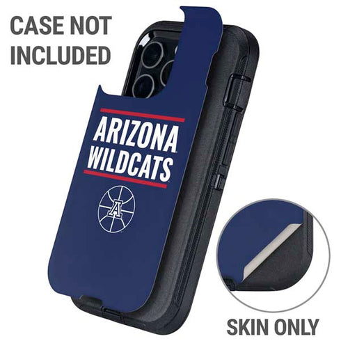 University of Arizona Wildcats Basketball Mark Otterbox Defender iPhone Skin