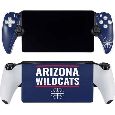 University of Arizona Wildcats Basketball Mark PlayStation Portal Remote Player Skin