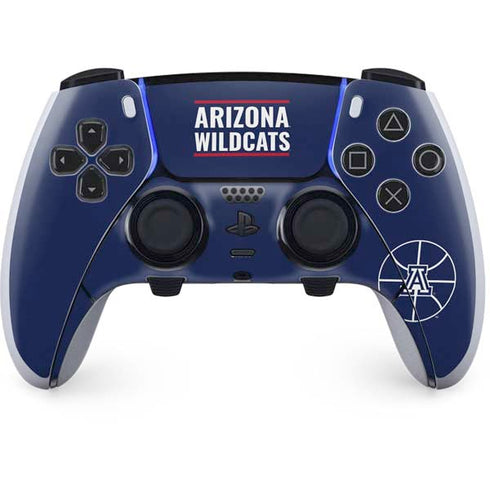 University of Arizona Wildcats Basketball Mark PS5 DualSense Edge Pro Controller Skin