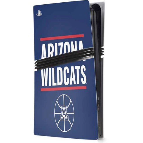 University of Arizona Wildcats Basketball Mark PS5 Pro Console Skin