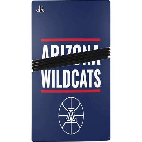 University of Arizona Wildcats Basketball Mark PS5 Pro Disk Bundle Skin