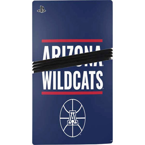 University of Arizona Wildcats Basketball Mark PS5 Pro Disk Console Skin