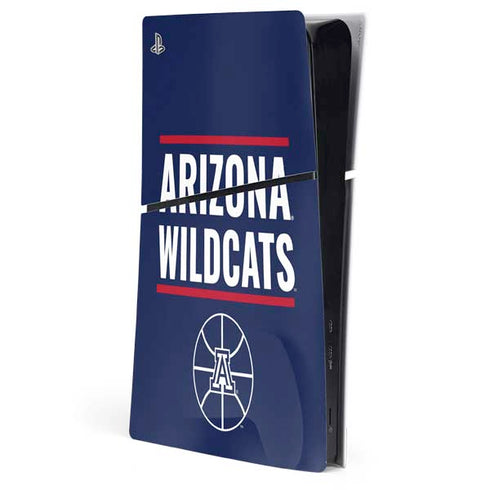 University of Arizona Wildcats Basketball Mark PS5 Slim Digital Edition Console Skin