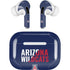 University of Arizona Wildcats Logo Split Blue AirPods Skins