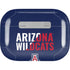 University of Arizona Wildcats Logo Split Blue AirPods Skins
