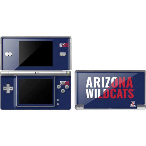 University of Arizona Wildcats Logo Split Blue Nintendo Skins