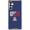 University of Arizona Wildcats Logo Split Blue Galaxy A16 5G Clear Case