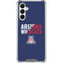University of Arizona Wildcats Logo Split Blue Galaxy A16 5G Clear Case