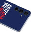 University of Arizona Wildcats Logo Split Blue Galaxy A55 5G Skin