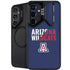 University of Arizona Wildcats Logo Split Blue Galaxy S24 FE Kickstand Case