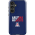 University of Arizona Wildcats Logo Split Blue Galaxy S25 Impact Case