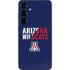 University of Arizona Wildcats Logo Split Blue Galaxy S24 Skin