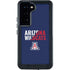 University of Arizona Wildcats Logo Split Blue Galaxy S24 Waterproof Case