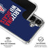 University of Arizona Wildcats Logo Split Blue Galaxy S26 Clear Case