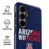 University of Arizona Wildcats Logo Split Blue Galaxy S26 Impact Case