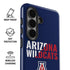 University of Arizona Wildcats Logo Split Blue Galaxy S26 Plus Impact Case