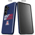 University of Arizona Wildcats Logo Split Blue Galaxy S26 Plus Impact Case