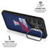 University of Arizona Wildcats Logo Split Blue Galaxy S26 Plus Kickstand Case