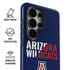 University of Arizona Wildcats Logo Split Blue Galaxy S26 Ultra Impact Case