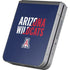 University of Arizona Wildcats Logo Split Blue Galaxy Z Flip6 Skin