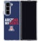 University of Arizona Wildcats Logo Split Blue Galaxy Z Fold5 5G Clear Case