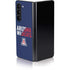 University of Arizona Wildcats Logo Split Blue Galaxy Z Fold5 5G Skin