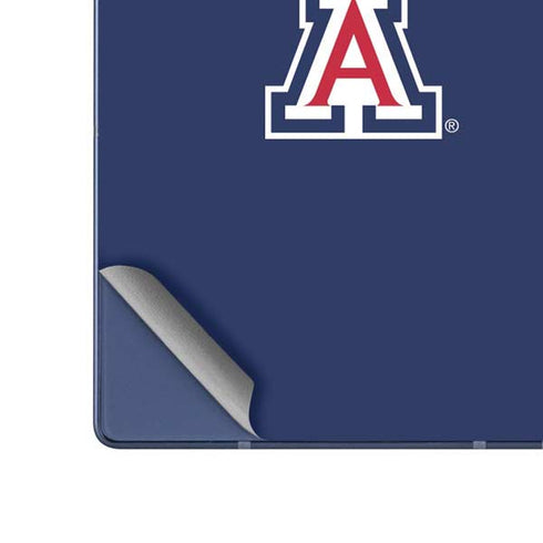 University of Arizona Wildcats Logo Split Blue Galaxy Z Fold6 Skin