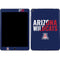 University of Arizona Wildcats Logo Split Blue iPad Skins