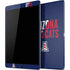 University of Arizona Wildcats Logo Split Blue iPad Skins