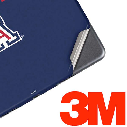 University of Arizona Wildcats Logo Split Blue iPad Skins