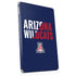 University of Arizona Wildcats Logo Split Blue Apple iPad Skin