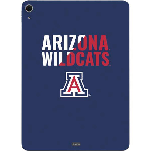 University of Arizona Wildcats Logo Split Blue Apple iPad Air Skin