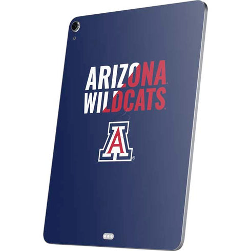 University of Arizona Wildcats Logo Split Blue Apple iPad Air Skin
