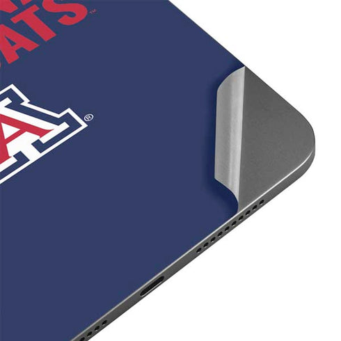 University of Arizona Wildcats Logo Split Blue Apple iPad Mini Skin