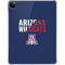 University of Arizona Wildcats Logo Split Blue iPad Pro 11in (2024) Clear Case