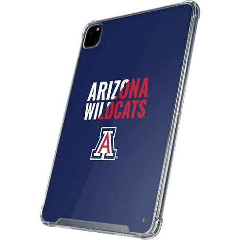 University of Arizona Wildcats Logo Split Blue iPad Cases