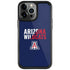 University of Arizona Wildcats Logo Split Blue iPhone Cases