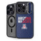 University of Arizona Wildcats Logo Split Blue iPhone 13 Pro Kickstand Case