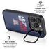 University of Arizona Wildcats Logo Split Blue iPhone 14 Pro Max Kickstand Case