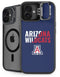 University of Arizona Wildcats Logo Split Blue iPhone 16 Plus Kickstand Case