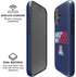 University of Arizona Wildcats Logo Split Blue iPhone 16 Plus Magsafe Impact Case
