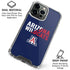 University of Arizona Wildcats Logo Split Blue iPhone 16 Pro Clear Case