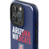 University of Arizona Wildcats Logo Split Blue iPhone 16 Pro Max Impact Case