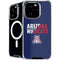 University of Arizona Wildcats Logo Split Blue iPhone 16 Pro Max MagSafe Case