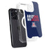 University of Arizona Wildcats Logo Split Blue iPhone 16 Pro Max MagSafe Case