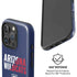 University of Arizona Wildcats Logo Split Blue iPhone 16 Pro Max Magsafe Impact Case