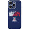 University of Arizona Wildcats Logo Split Blue iPhone 16 Pro Skin