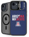 University of Arizona Wildcats Logo Split Blue iPhone 16e Kickstand Case